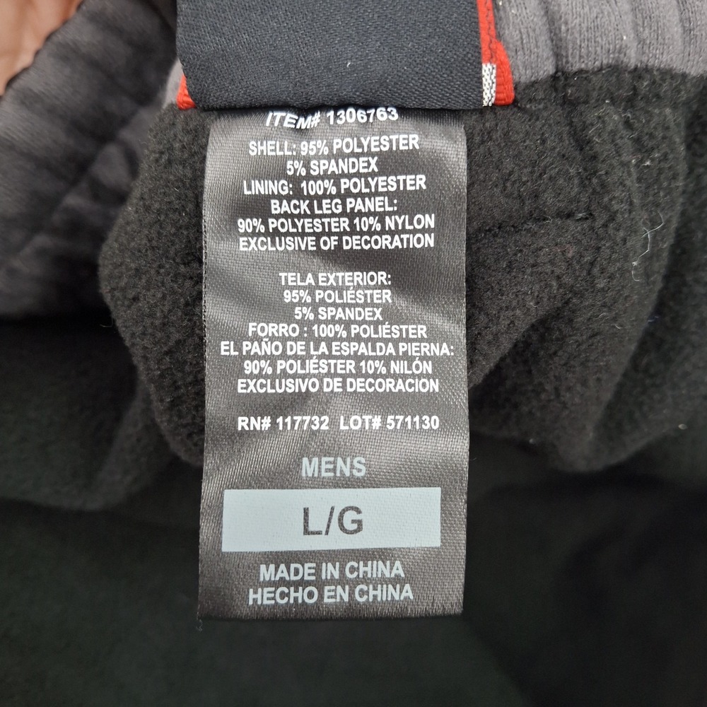 Gerry Men's Snow Pants Large Black With Black LOGO - Picture 13 of 16
